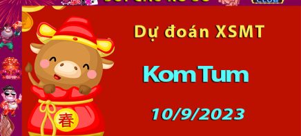 Soi cầu xổ số Kon Tum 10/9/2023 – Dự đoán XSMT ở Hitclub8