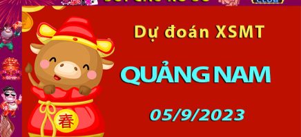 Soi cầu xổ số Quảng Nam 05/9/2023 – Dự đoán XSMT ở Hitclub8