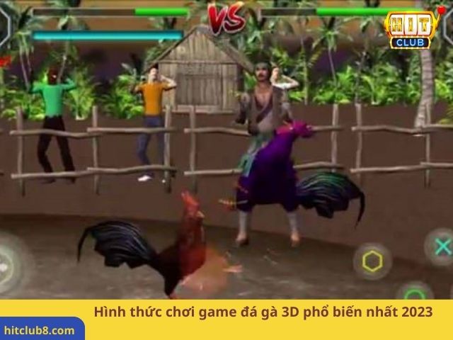 Hình thức chơi game đá gà 3D phổ biến nhất 2023