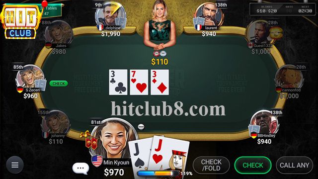 Thuộc luật và cách chơi Poker online kiếm tiền