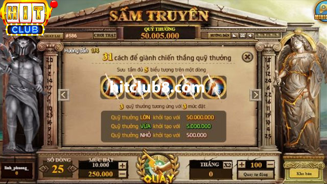 Một số biểu tượng cần nhớ khi chơi game sấm truyền Hitclub 