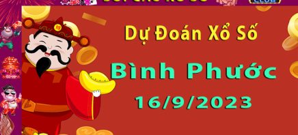 Soi cầu xổ số Bình Phước 16/9/2023 – Dự đoán XSMN tại Hitclub