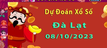 Soi cầu xổ số Đà Lạt 08/10/2023 – Dự đoán XSMB.