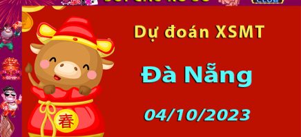 Soi cầu xổ số Đà Nẵng 04/10/2023 – Dự đoán XSMB.