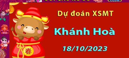 Soi cầu xổ số Khánh Hoà 18/10/2023 – Dự đoán XSMT