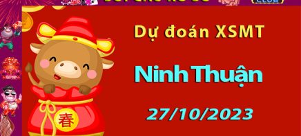 Soi cầu xổ số Ninh Thuận 27/10/2023 – Dự đoán XSMB.