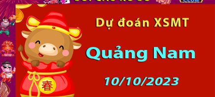 Soi cầu xổ số Quảng Nam 10/10/2023 – Dự đoán XSMB.