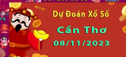 Chuyên viên Hitclub8 Com dự đoán kết quả xổ số Cần Thơ 08/11/2023