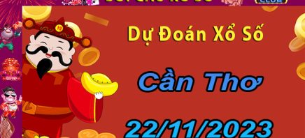 Dự đoán kết quả xổ số Cần Thơ 22/11/2023.