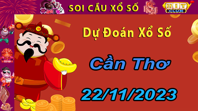 Dự đoán kết quả xổ số Cần Thơ 22/11/2023.