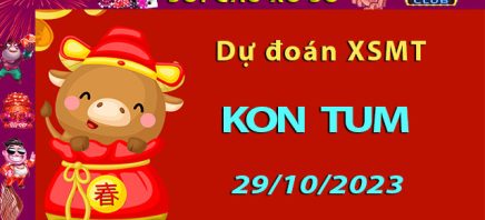 Soi cầu xổ số Kon Tum 29/10/2023 – Dự đoán XSMT trên Hitclub8