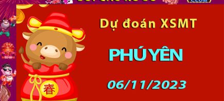 Soi cầu xổ số Phú Yên 06/11/2023 – Dự đoán XSMT tại Hitclub8