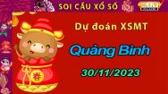 Soi cầu xổ số Quảng Bình 30/11/2023 – Dự đoán XSMT.