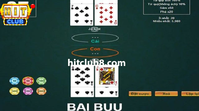 Luật chơi chi tiết của game bài Bửu siêu hot hit