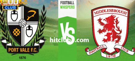 Dự đoán Port Vale vs Middlesbrough 02h45 - 20/12