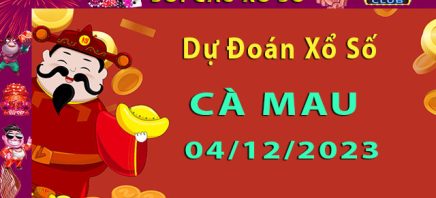 Soi cầu xổ số Cà Mau 04/12/2023 – Dự đoán XSMN cùng Hitclub8