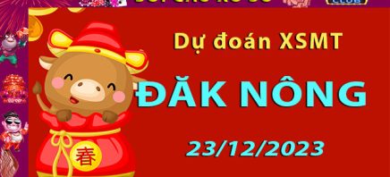 Soi cầu xổ số Đăk Nông 23/12/2023 – Dự đoán XSMT trên Hitclub8