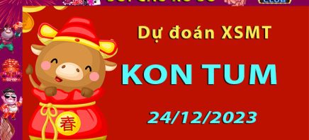 Soi cầu xổ số Kon Tum 24/12/2023 – Dự đoán XSMT trên Hitclub8