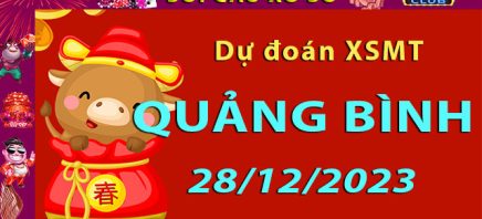 Soi cầu xổ số Quảng Bình 28/12/2023 – Dự đoán XSMT trên Hitclub8