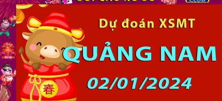 Soi cầu xổ số Quảng Nam 02/01/2024 – Dự đoán XSMT trên Hitclub8