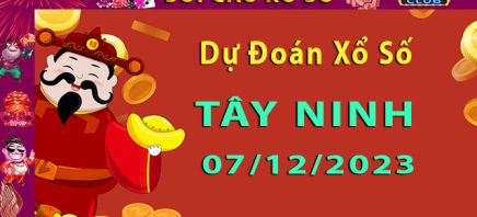 Soi cầu xổ số Tây Ninh 07/12/2023 – Dự đoán XSMN cùng Hitclub8