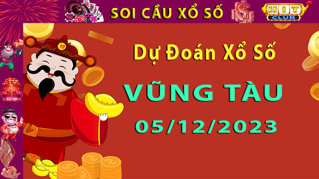 Soi cầu xổ số Vũng Tàu 05/12/2023 – Dự đoán XSMN cùng Hitclub8