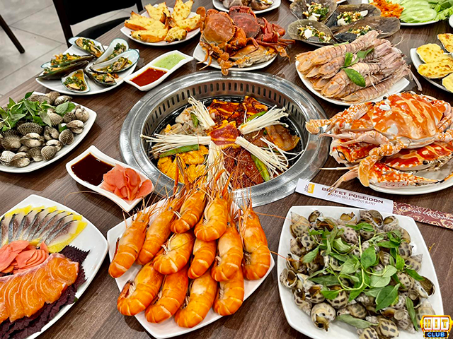 Ý nghĩa giấc mơ thấy ăn buffet hải sản