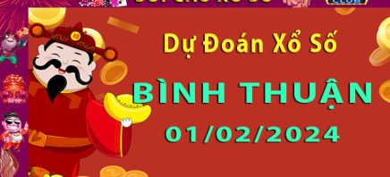 Soi cầu xổ số Bình Thuận 01/02/2024 – Dự đoán XSMN cùng Hitclub8