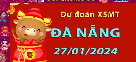 Soi cầu xổ số Đà Nẵng 27/01/2024 – Dự đoán XSMT trên Hitclub8