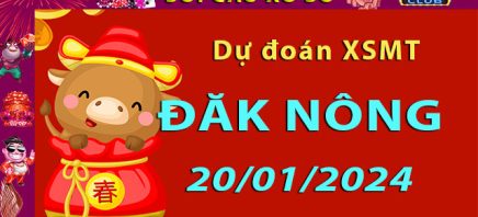 Soi cầu xổ số Đăk Nông 20/01/2024 – Dự đoán XSMT trên Hitclub8