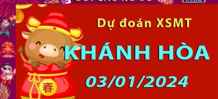 Soi cầu xổ số Khánh Hòa 03/01/2024 – Dự đoán XSMT trên Hitclub8