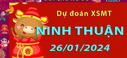 Soi cầu xổ số Ninh Thuận 26/01/2024 – Dự đoán XSMT trên Hitclub8