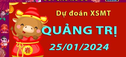 Soi cầu xổ số Quảng Trị 25/01/2024 – Dự đoán XSMT trên Hitclub8