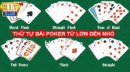 Poker bài nào to nhất trong số 10 tay bài phổ biến