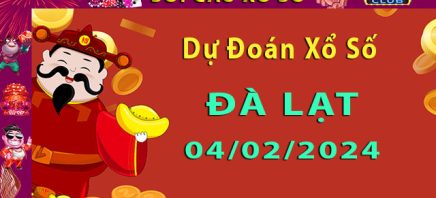 Soi cầu xổ số Đà Lạt 04/02/2024 – Dự đoán XSMN cùng Hitclub8