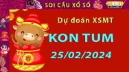 Soi cầu xổ số Kon Tum 25/02/2024 – Dự đoán XSMT trên Hitclub8