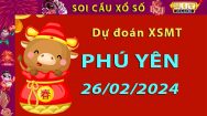 Soi cầu xổ số Phú Yên 26/02/2024 – Dự đoán XSMT trên Hitclub8